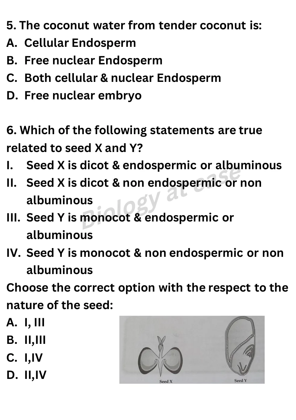 NEET Biology 100 Questions Full Mock 3 question sheet image 3