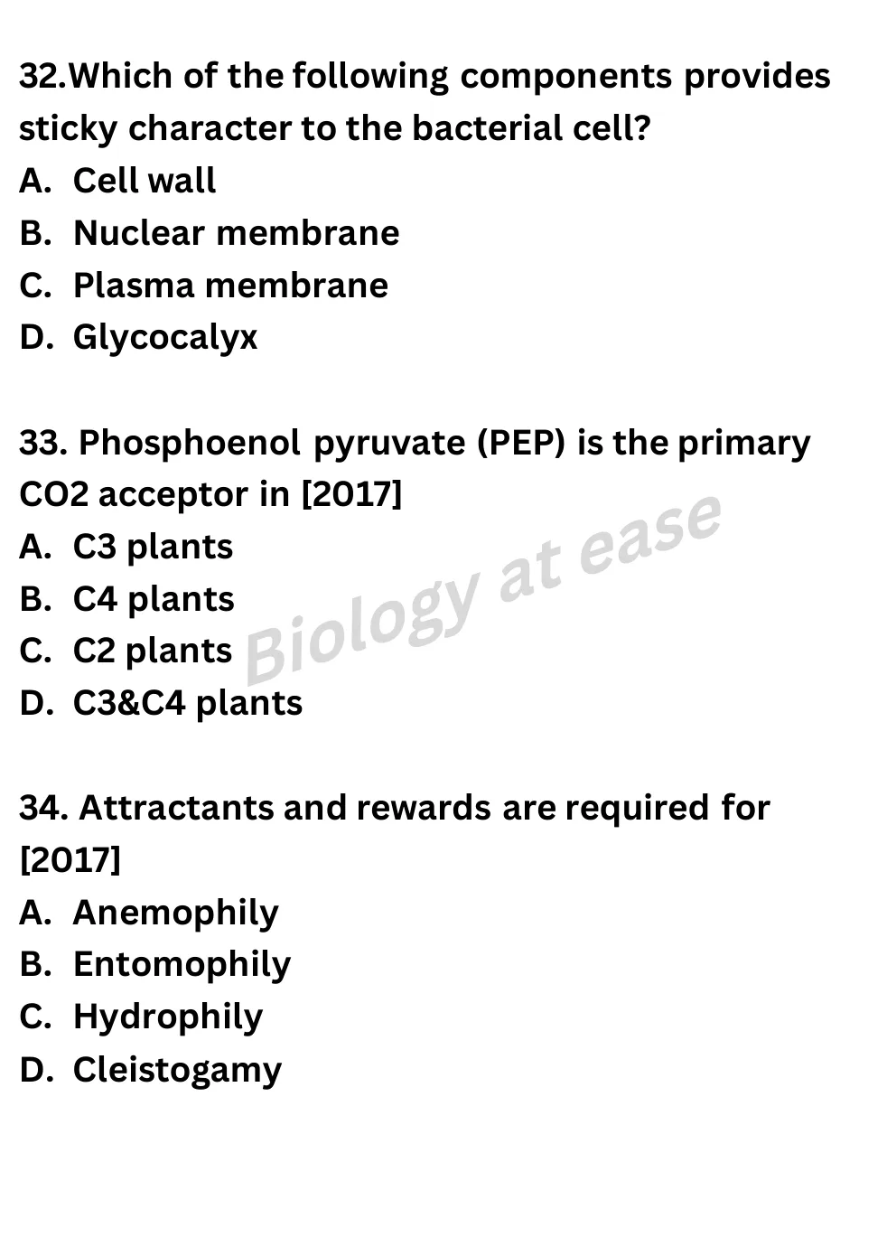 NEET Biology 100 Questions Full Mock 3 question sheet image 13