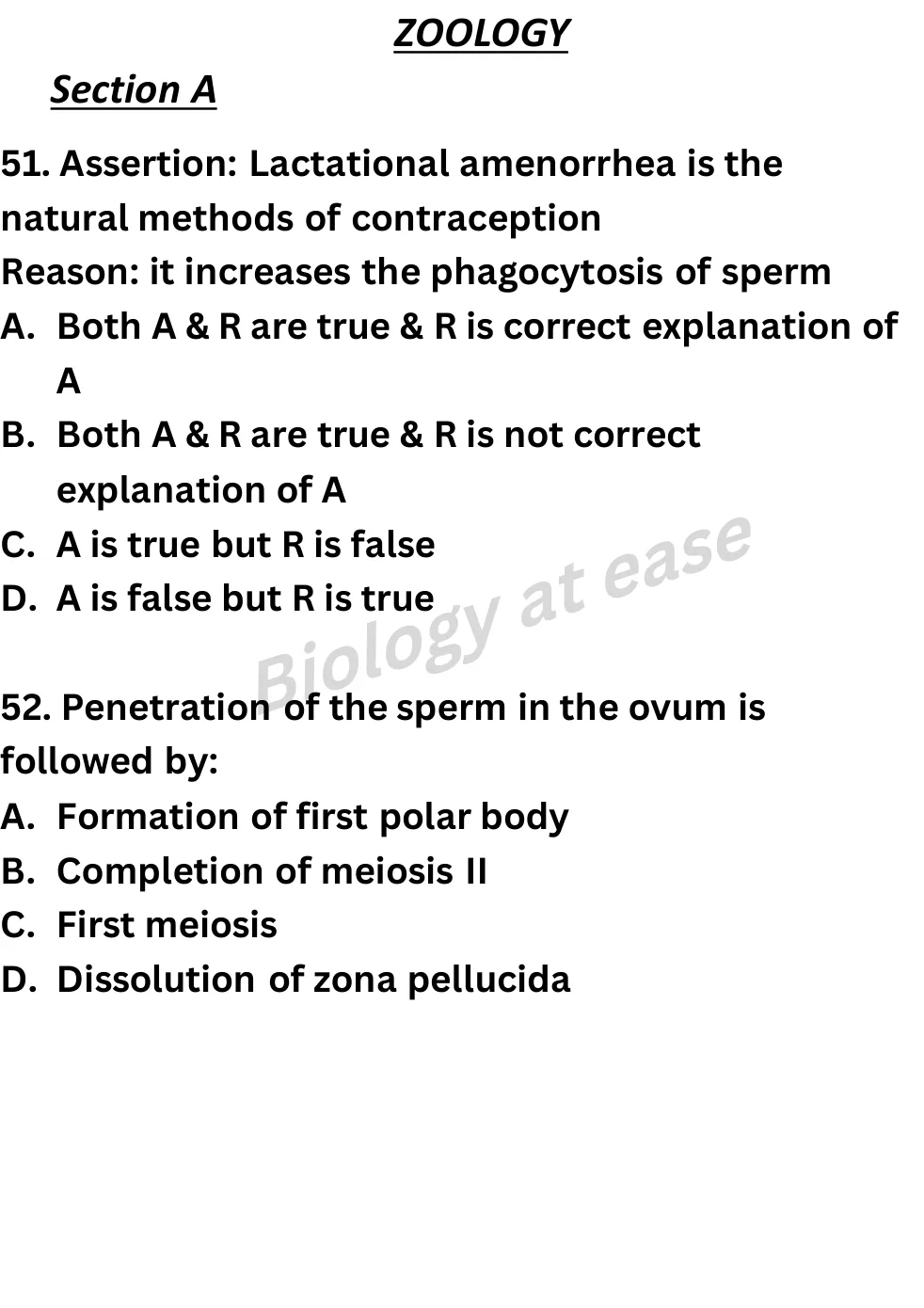 NEET Biology 100 Questions Full Mock 3 question sheet image 21