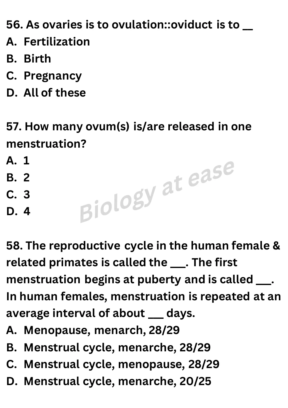 NEET Biology 100 Questions Full Mock 3 question sheet image 23