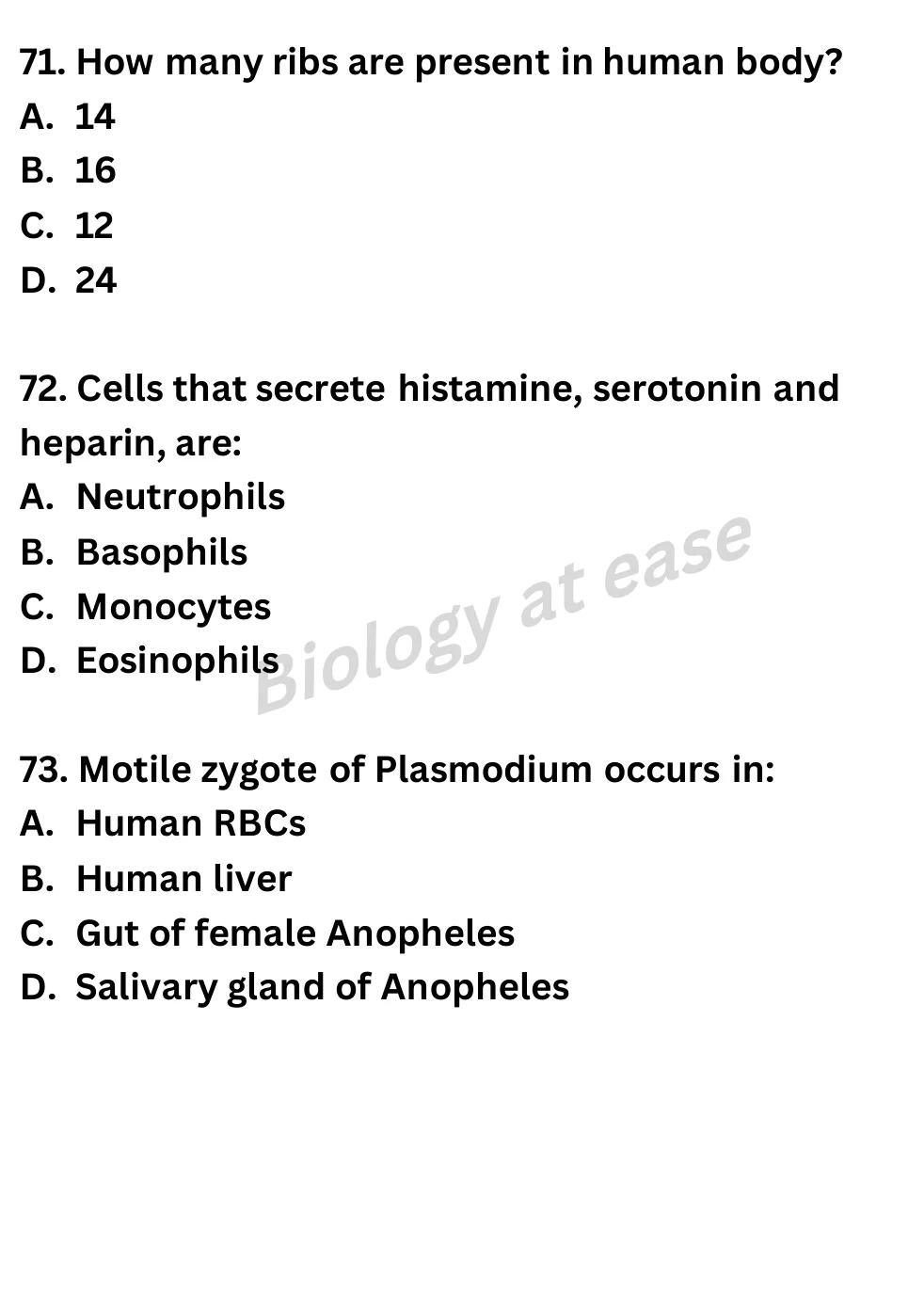 NEET Biology 100 Questions Full Mock 3 question sheet image 29