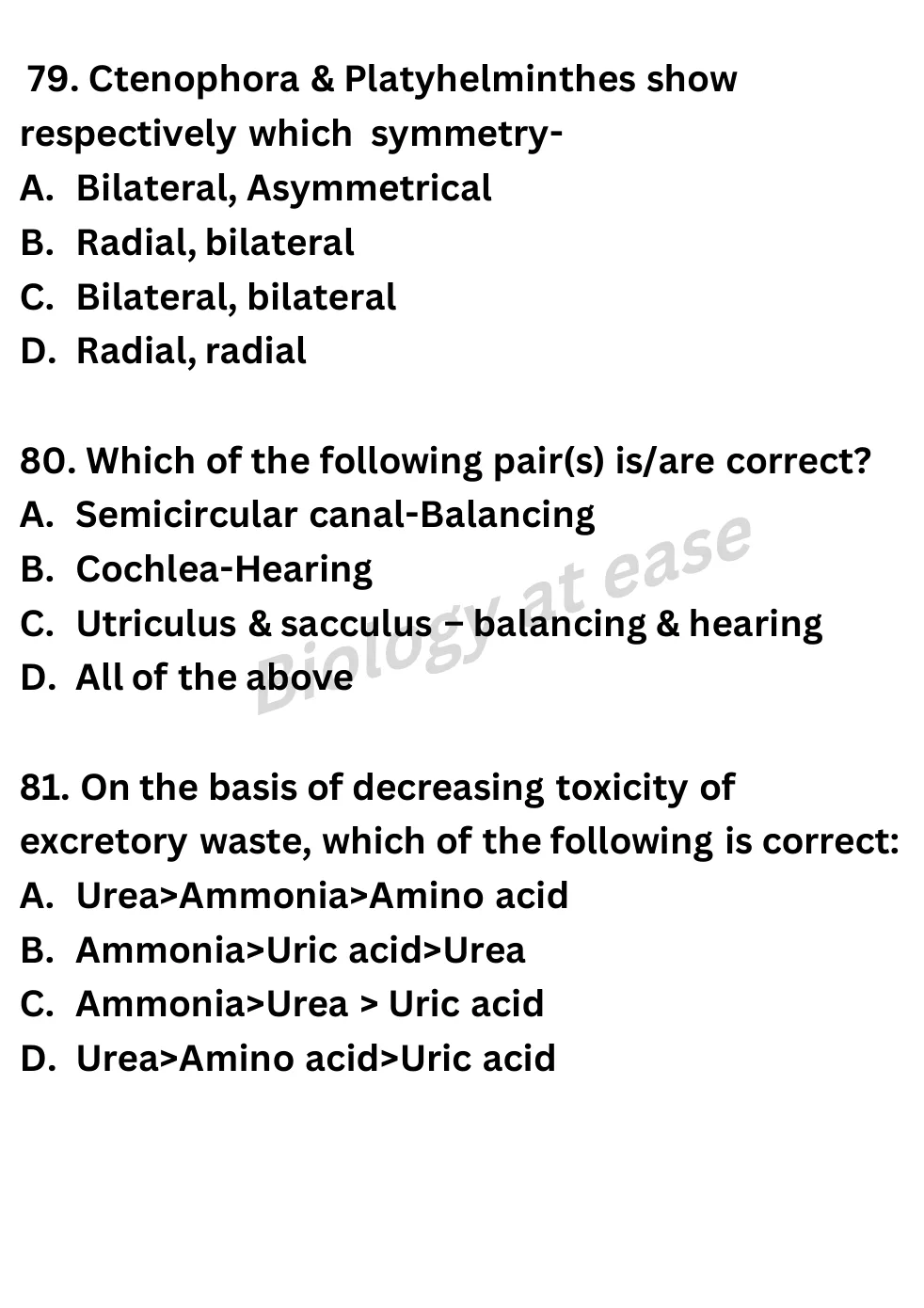 NEET Biology 100 Questions Full Mock 3 question sheet image 32