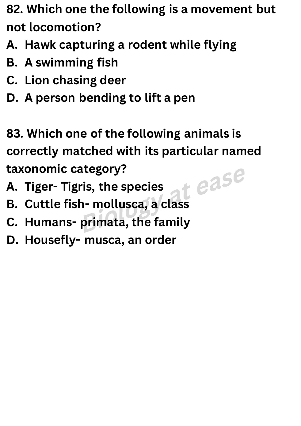 NEET Biology 100 Questions Full Mock 3 question sheet image 33