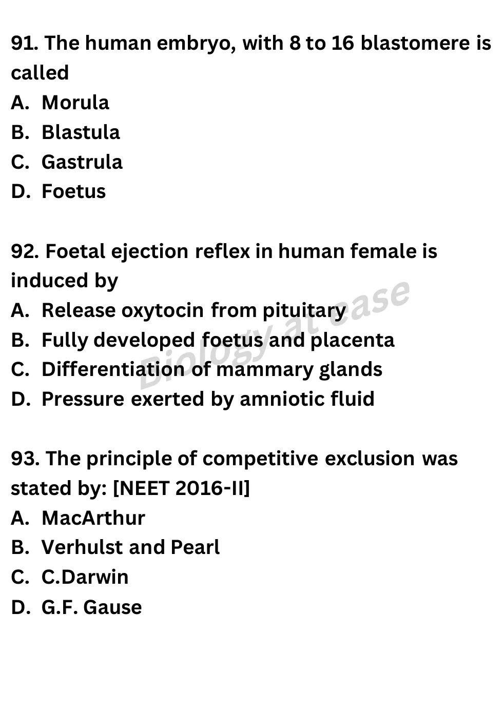 NEET Biology 100 Questions Full Mock 3 question sheet image 37
