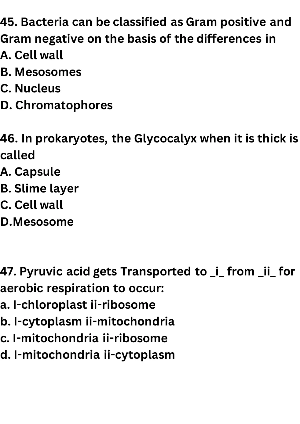 NEET Biology 100 Questions Mock 1 question sheet image 17