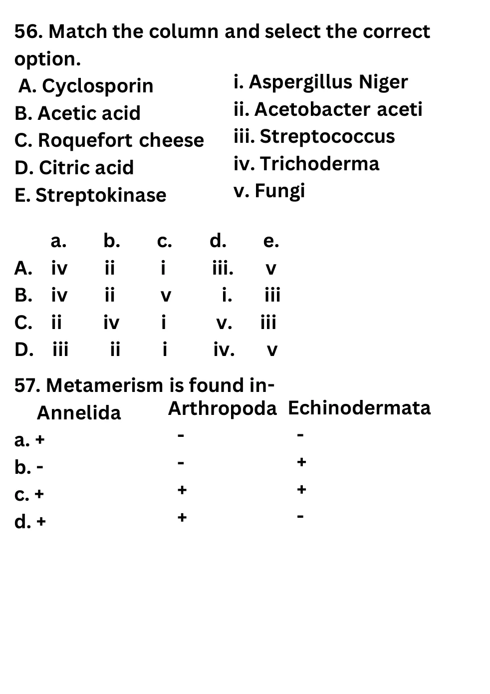 NEET Biology 100 Questions Mock 1 question sheet image 21