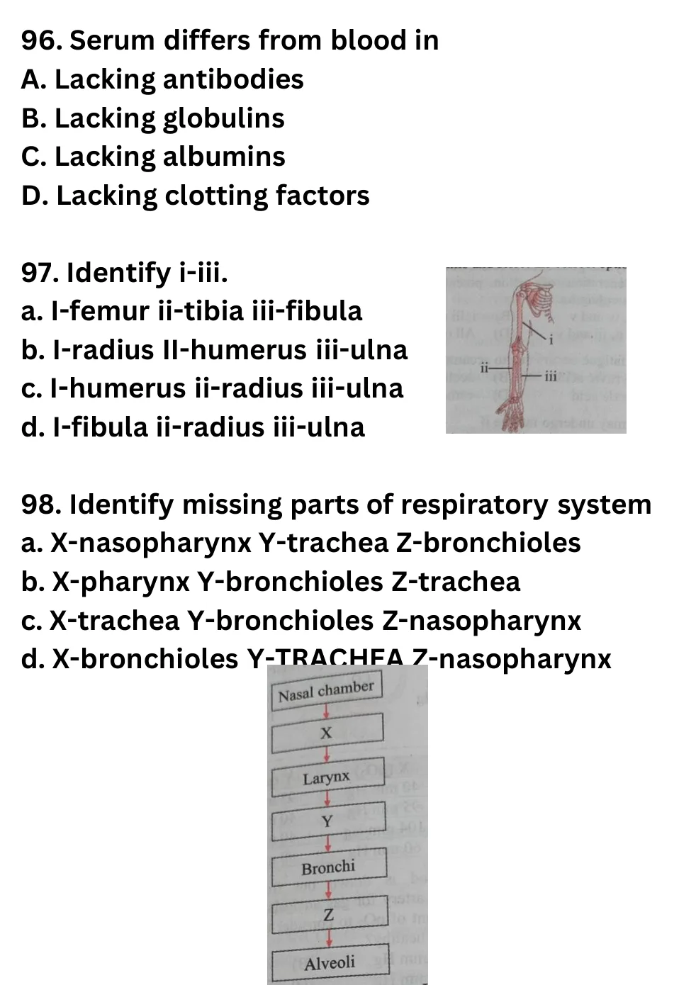 NEET Biology 100 Questions Mock 1 question sheet image 35