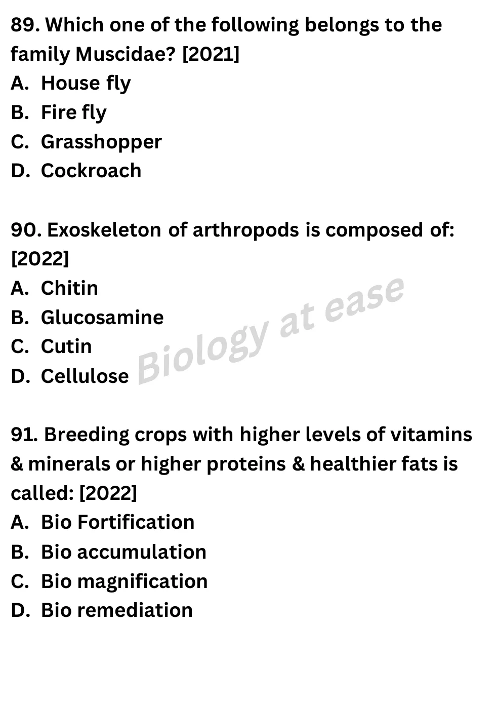 NEET Biology 100 Questions PYQs question sheet image 32