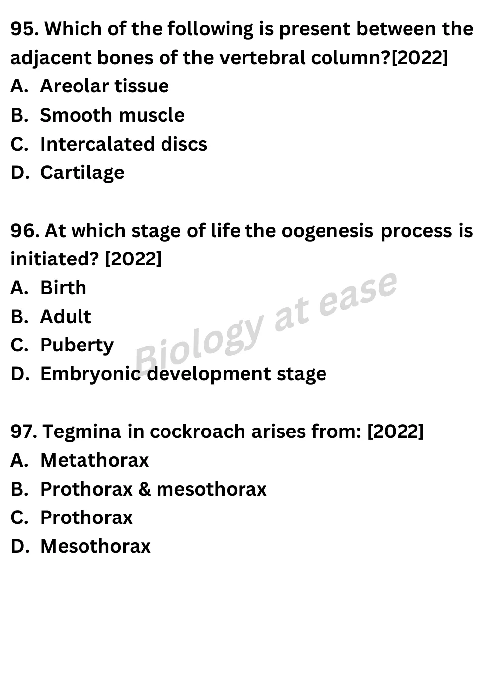 NEET Biology 100 Questions PYQs question sheet image 34