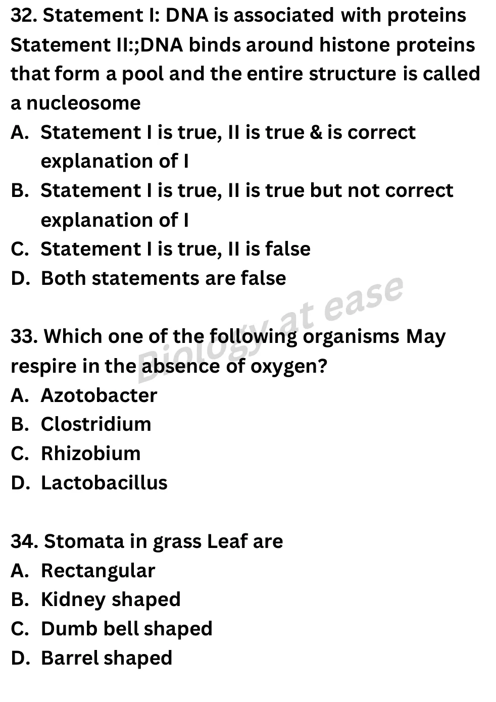 NEET Biology 70 Questions Full Mock question sheet image 13