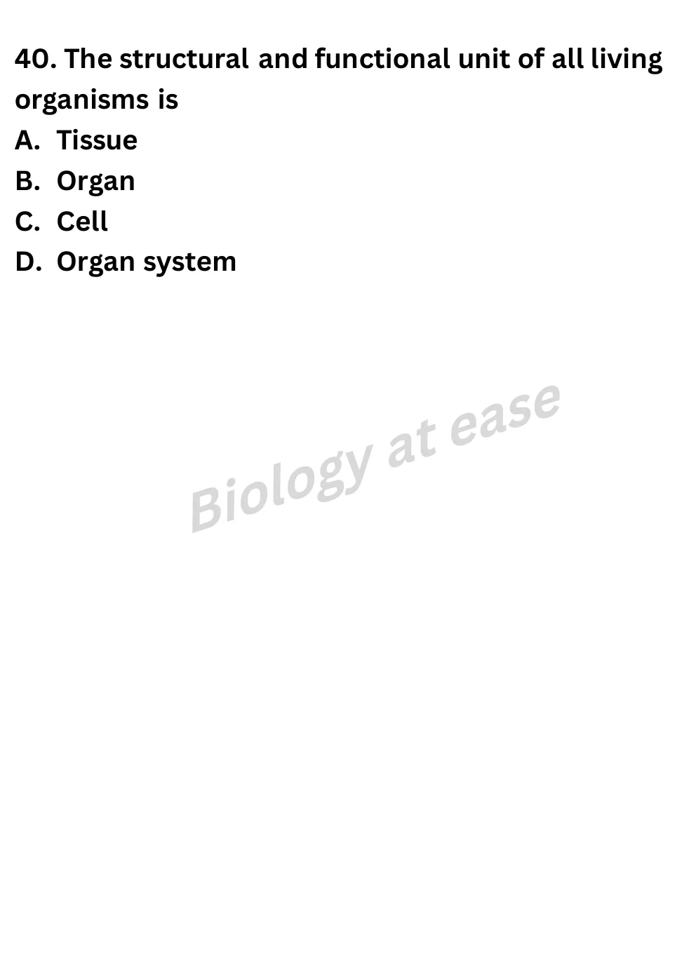 NEET Biology 70 Questions Full Mock question sheet image 16