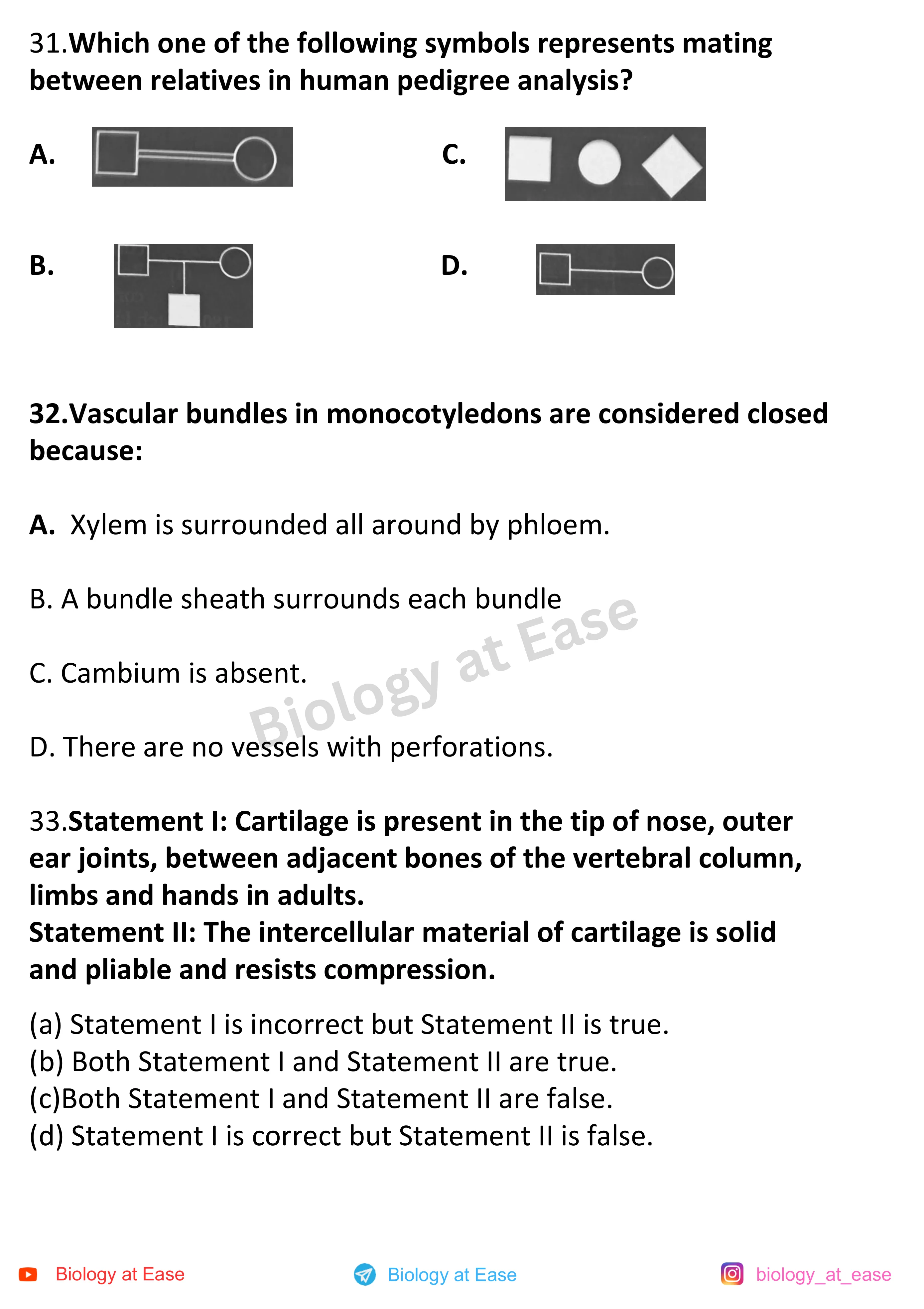 NEET Biology Full Mock 1 question sheet image 11