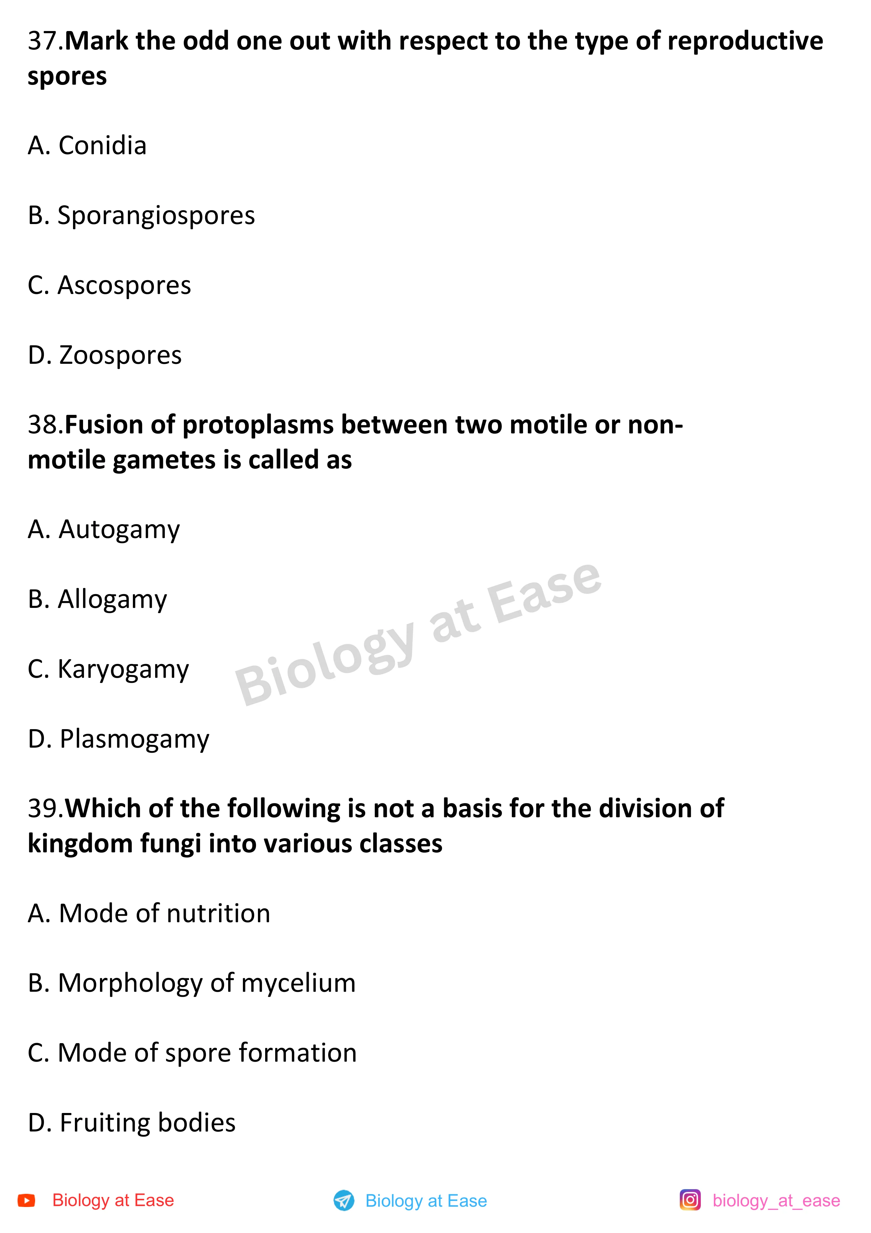 NEET Biology Full Mock 1 question sheet image 13