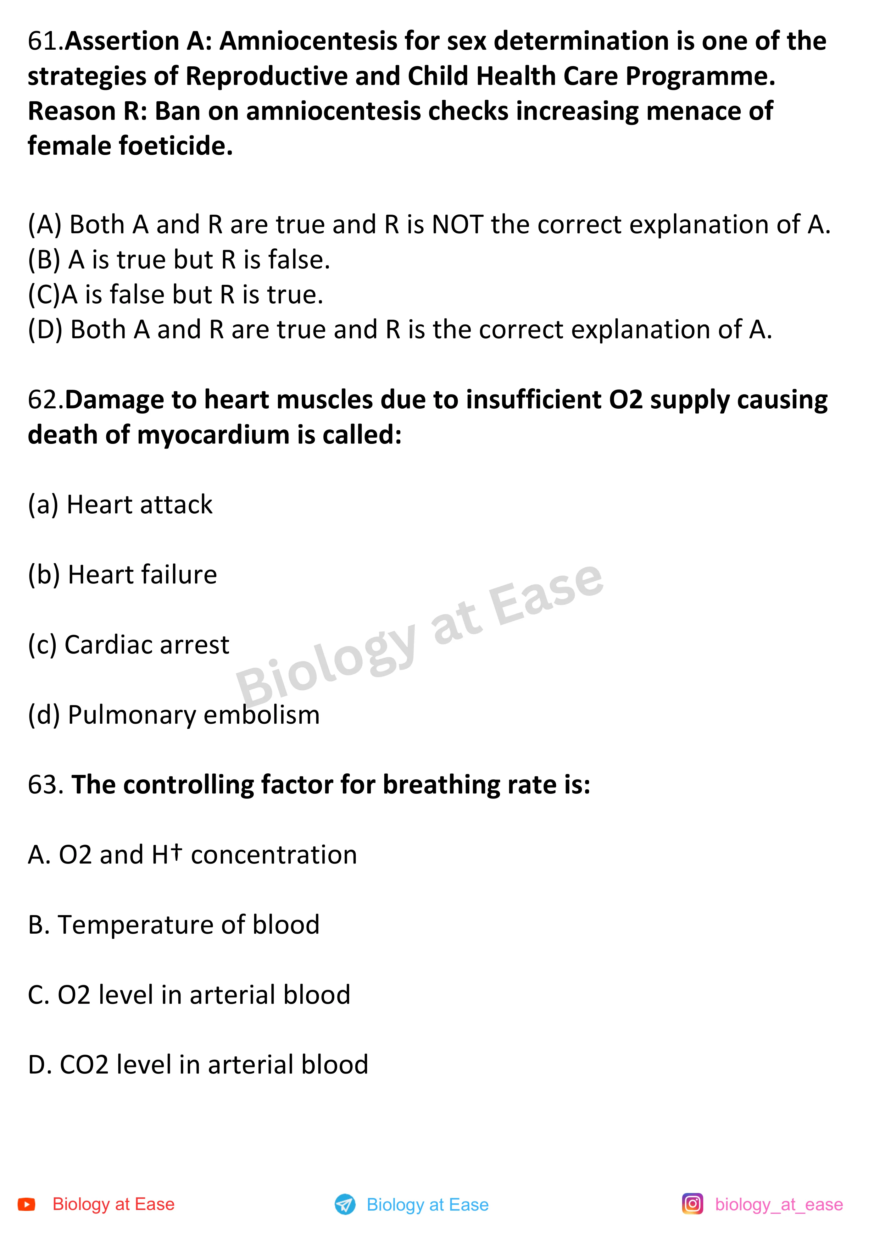 NEET Biology Full Mock 1 question sheet image 21