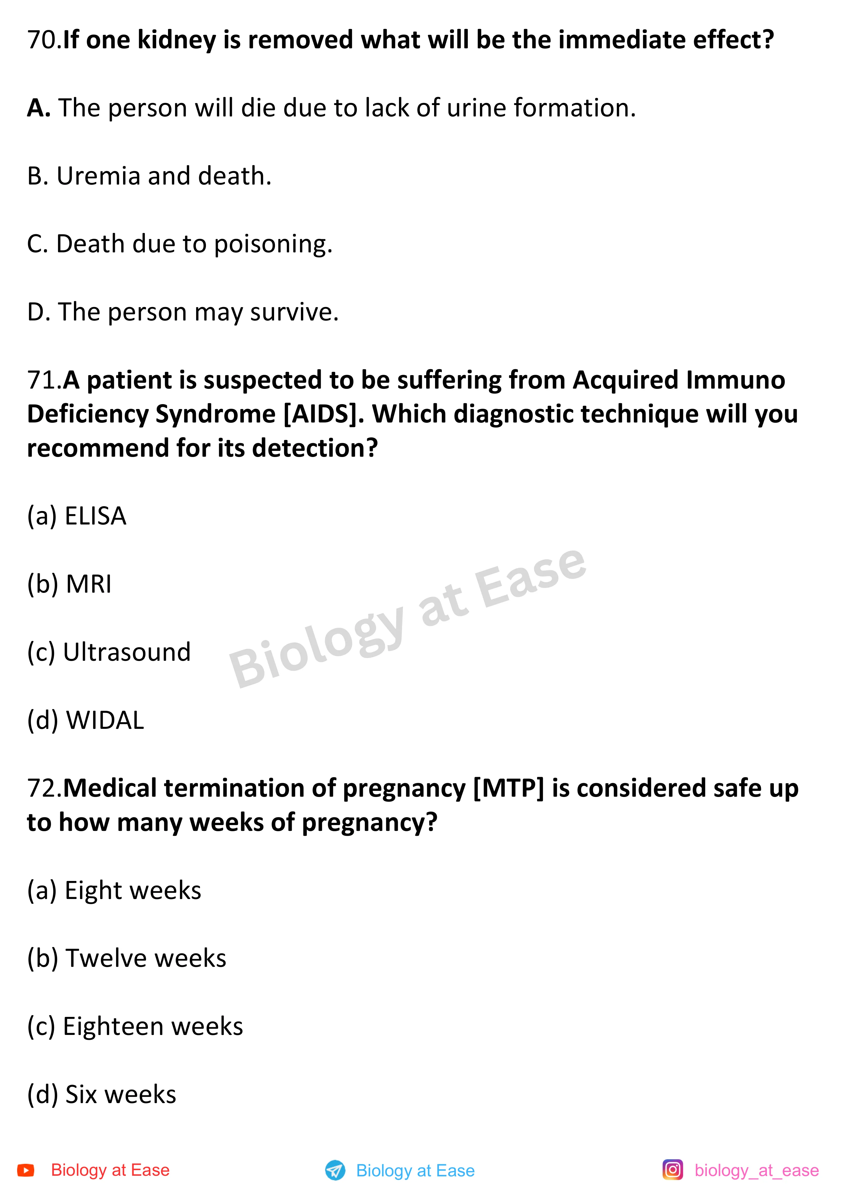 NEET Biology Full Mock 1 question sheet image 24