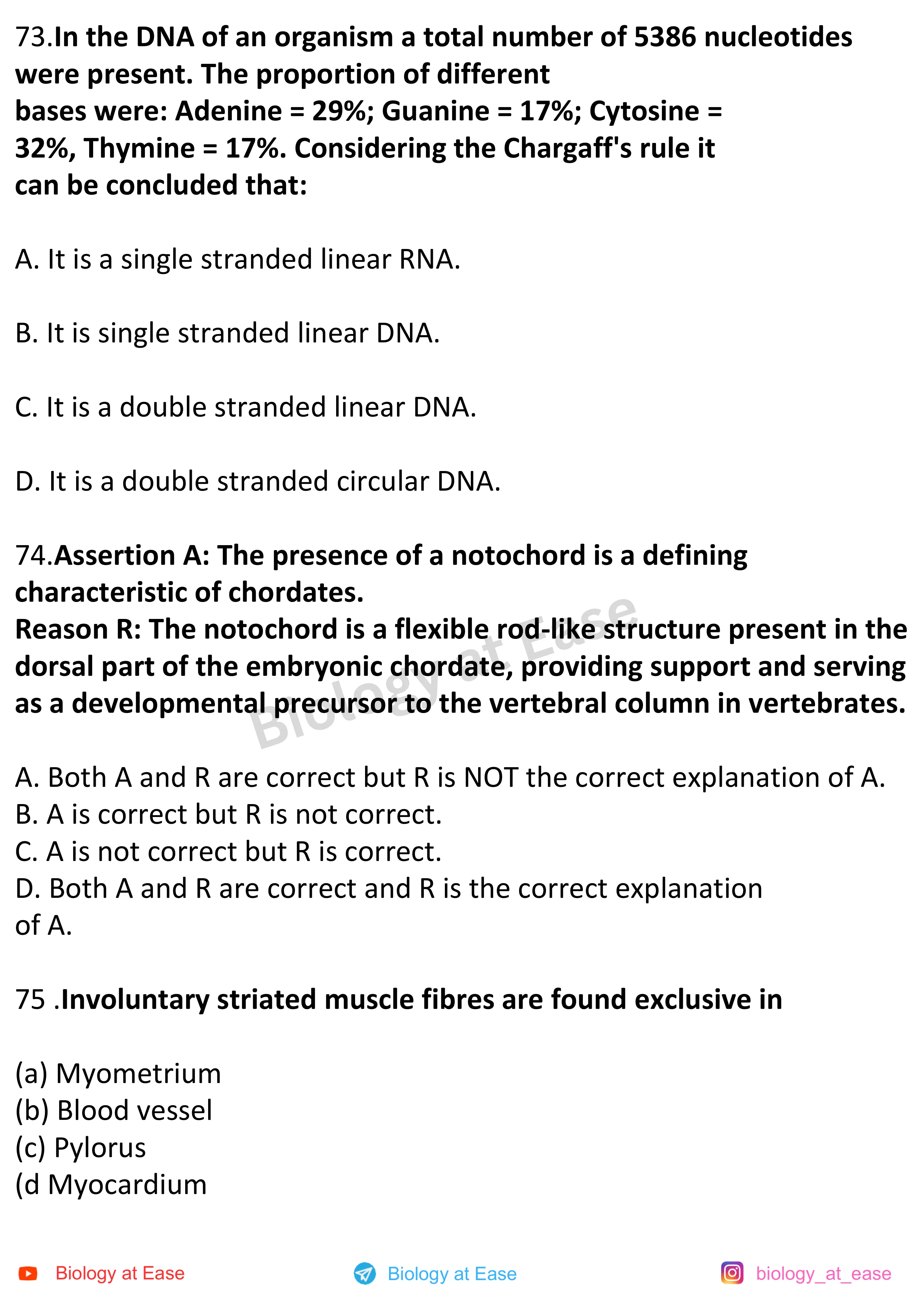 NEET Biology Full Mock 1 question sheet image 25