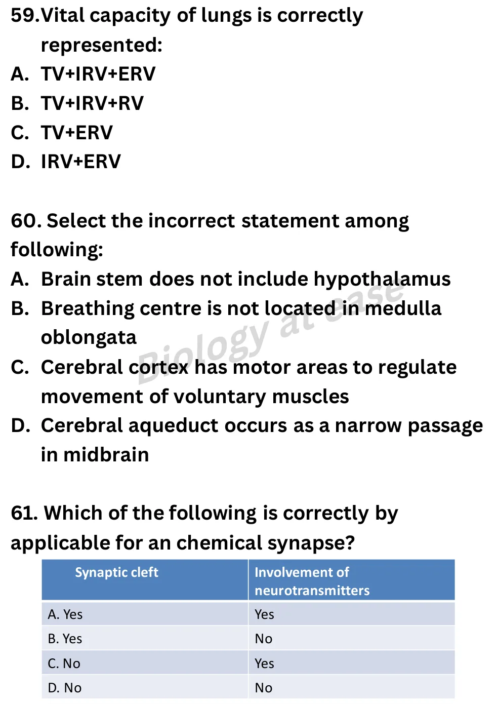 NEET Biology Full Mock 2 question sheet image 22