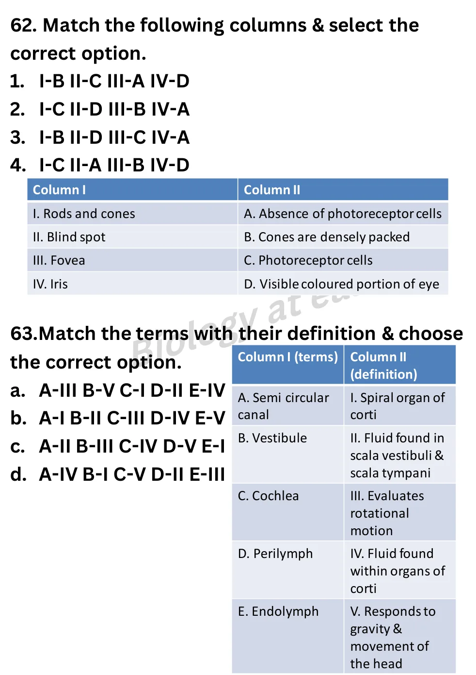 NEET Biology Full Mock 2 question sheet image 23