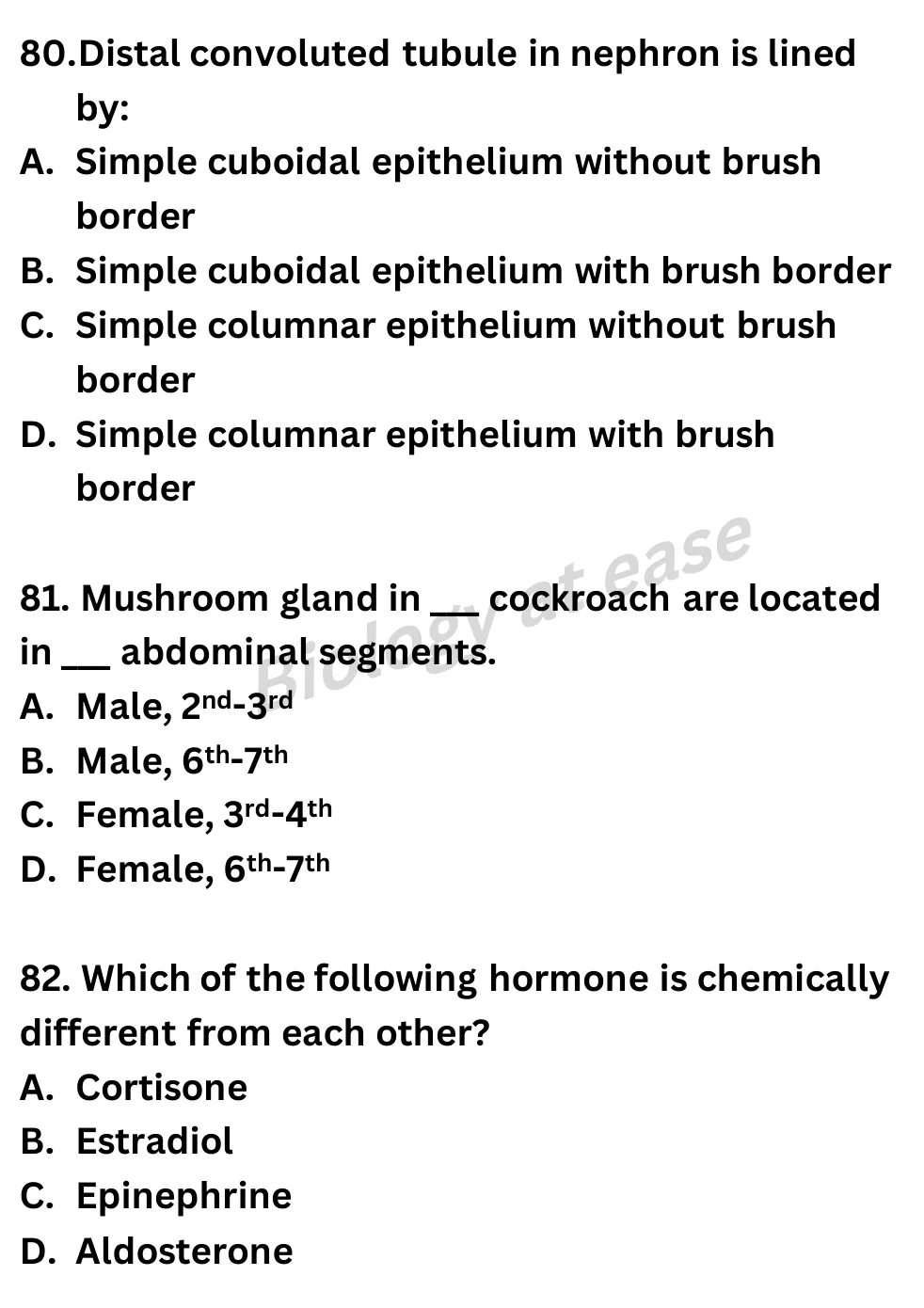 NEET Biology Full Mock 2 question sheet image 30