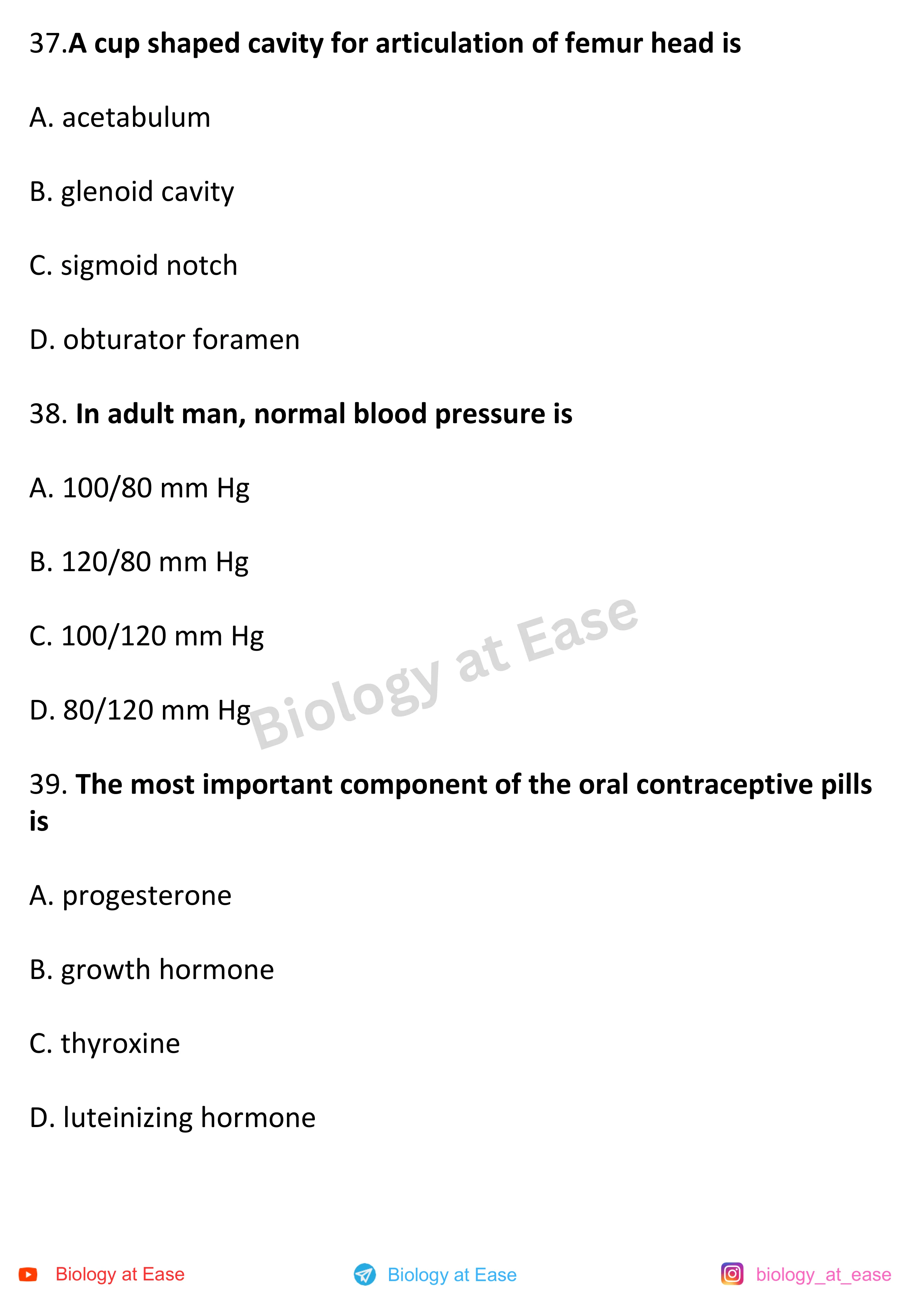 NEET Biology Full Mock 3 question sheet image 13