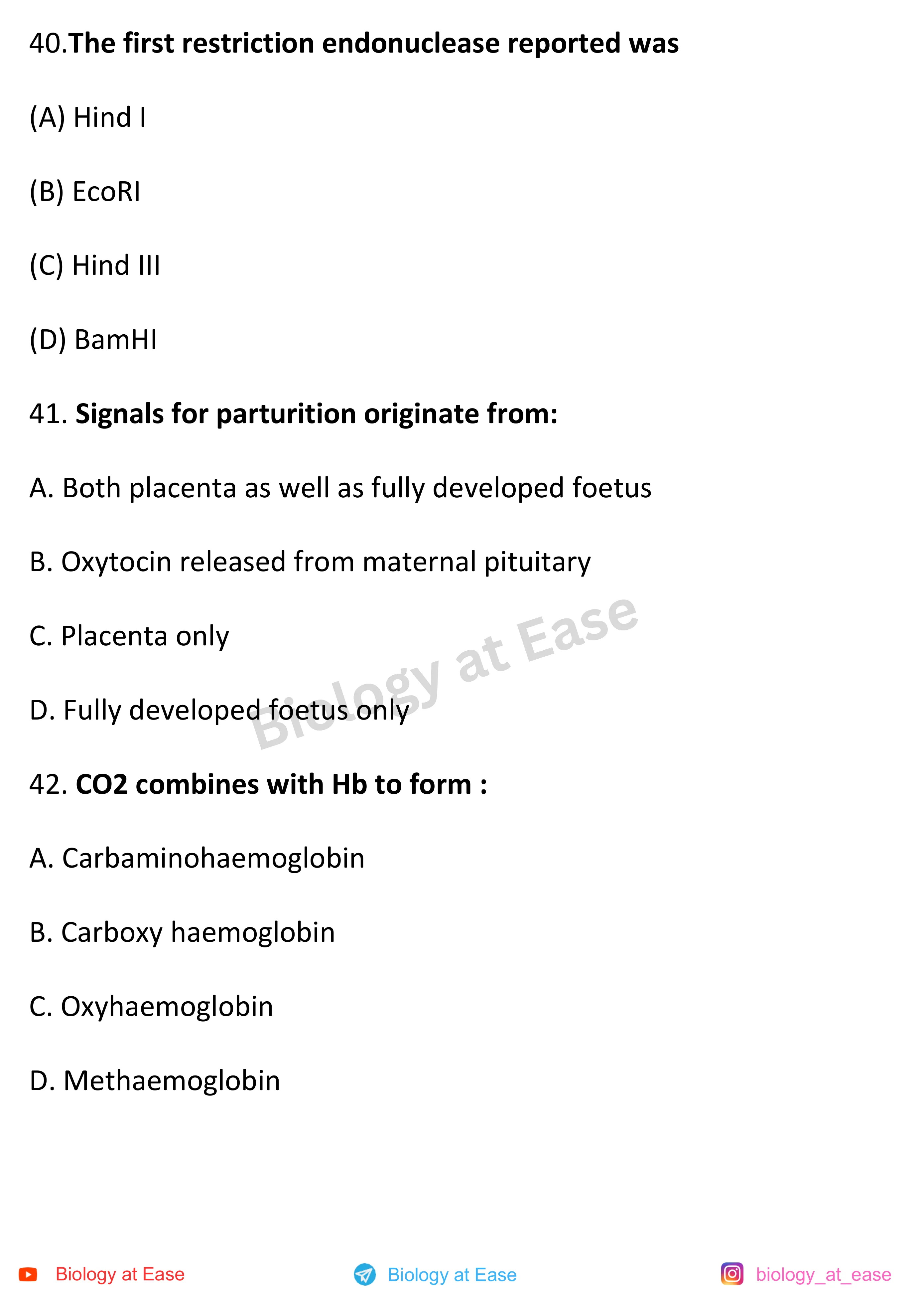 NEET Biology Full Mock 3 question sheet image 14