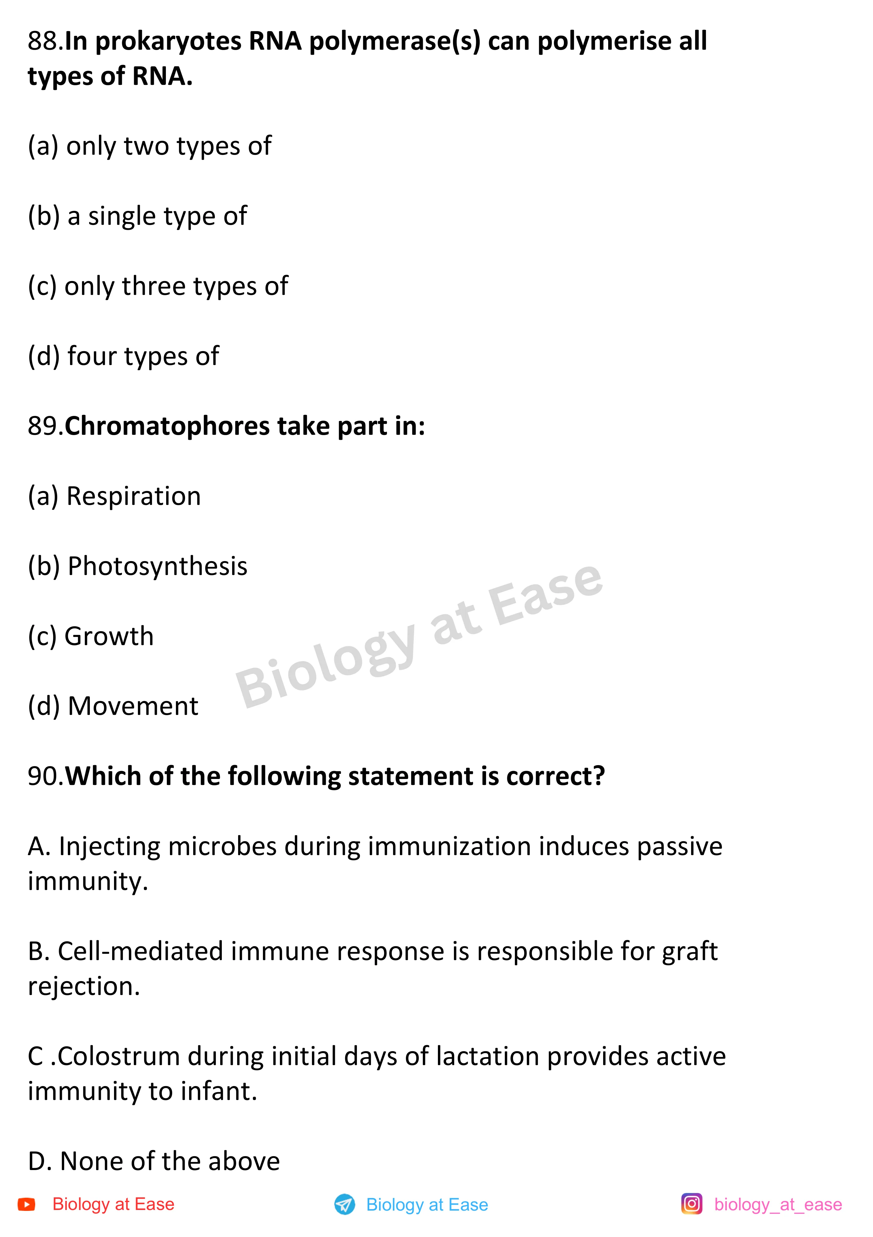 NEET Biology Full Mock 3 question sheet image 30