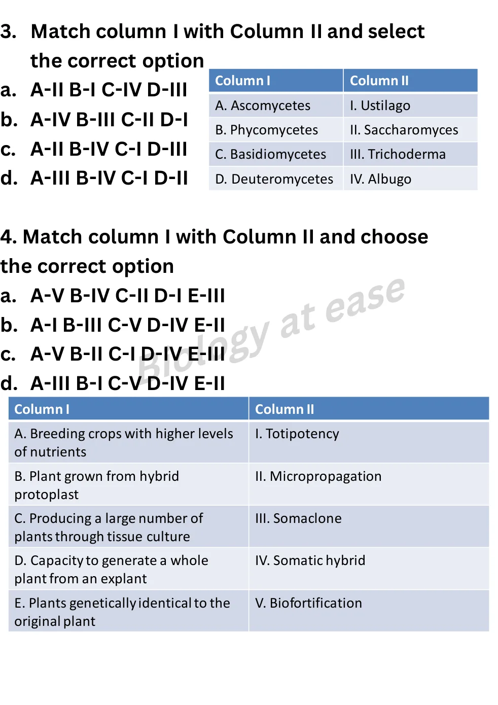 NEET Biology Full Mock 4 question sheet image 2