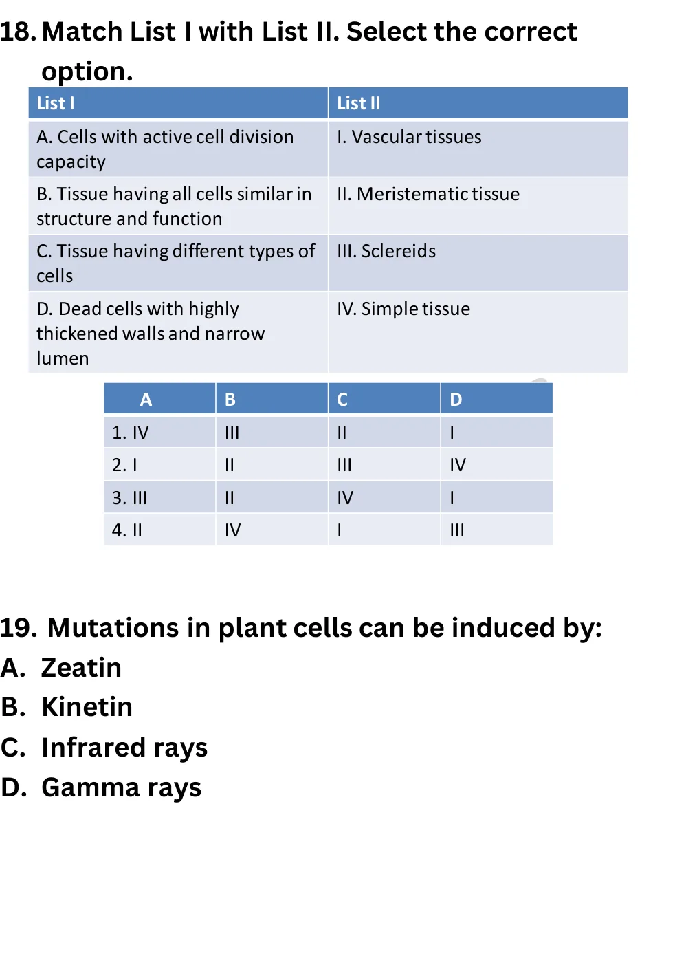 NEET Biology Full Mock 4 question sheet image 8