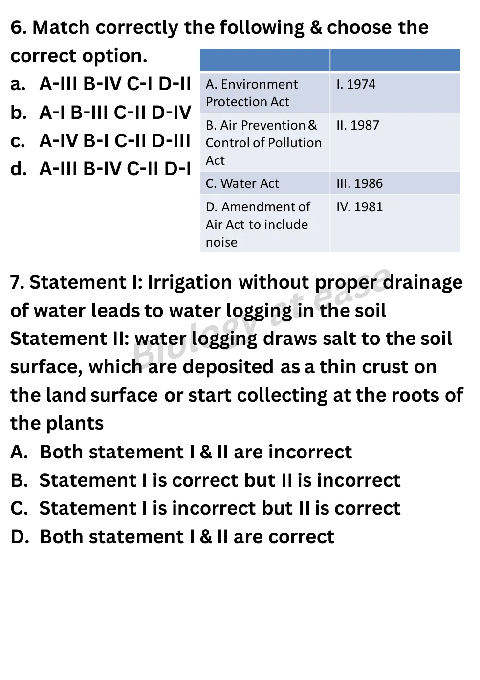 NEET Biology Full Mock 5 question sheet image 3