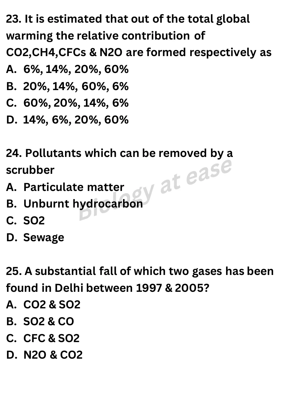 NEET Biology Full Mock 5 question sheet image 9