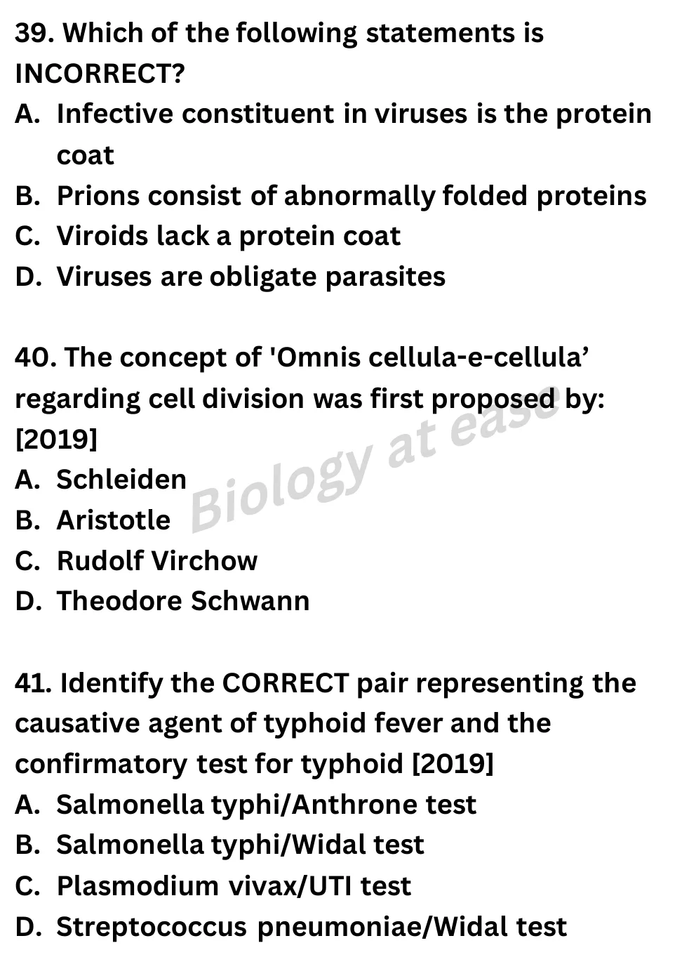 NEET Biology Full Mock 5 question sheet image 15