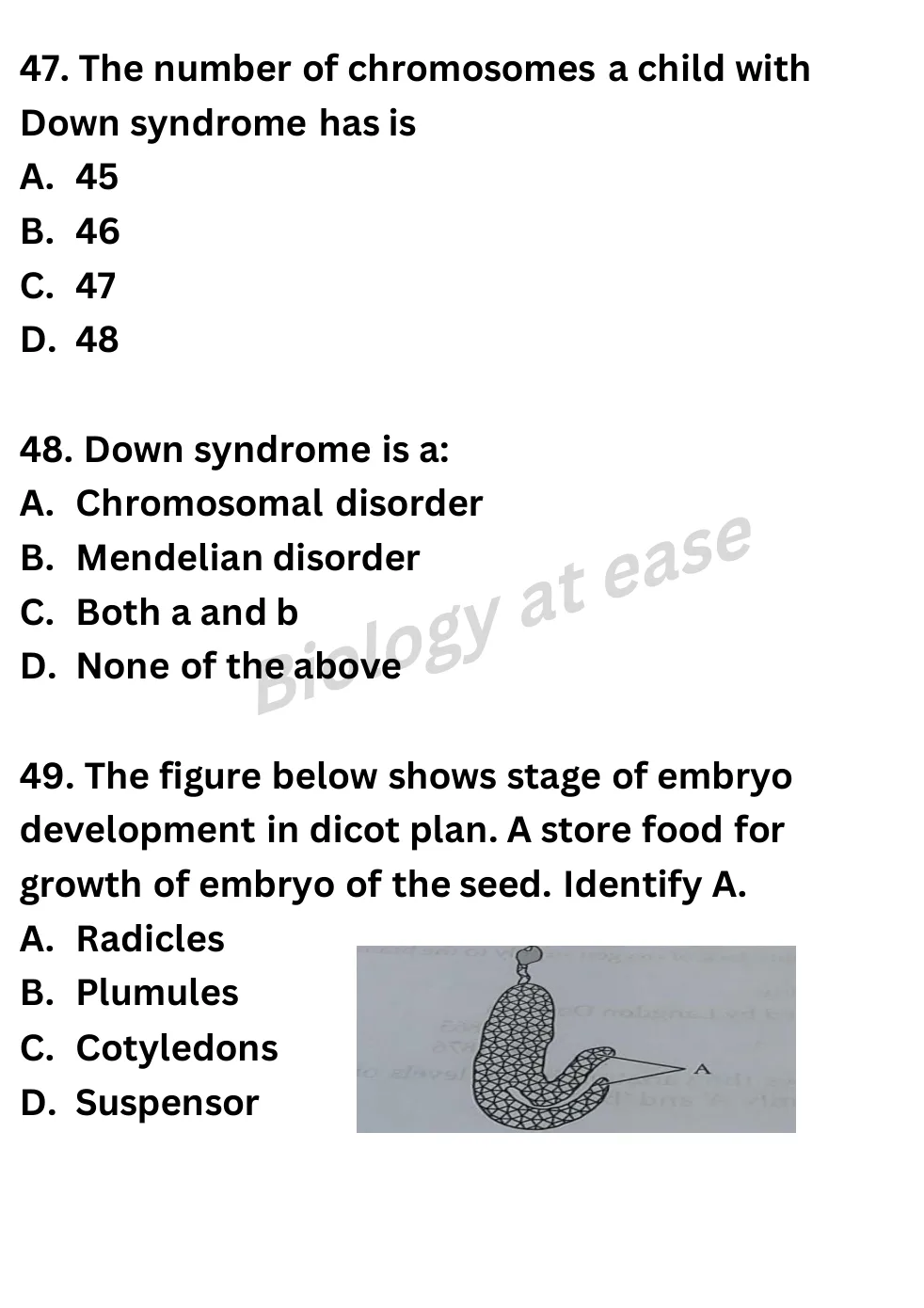 NEET Biology Full Mock 5 question sheet image 18