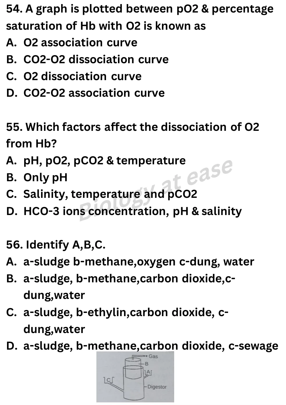 NEET Biology Full Mock 5 question sheet image 21