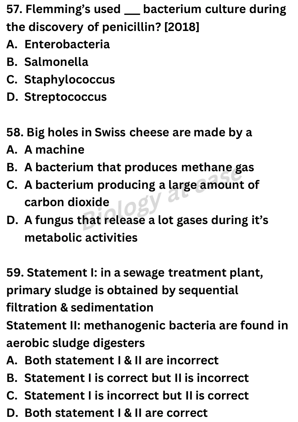 NEET Biology Full Mock 5 question sheet image 22