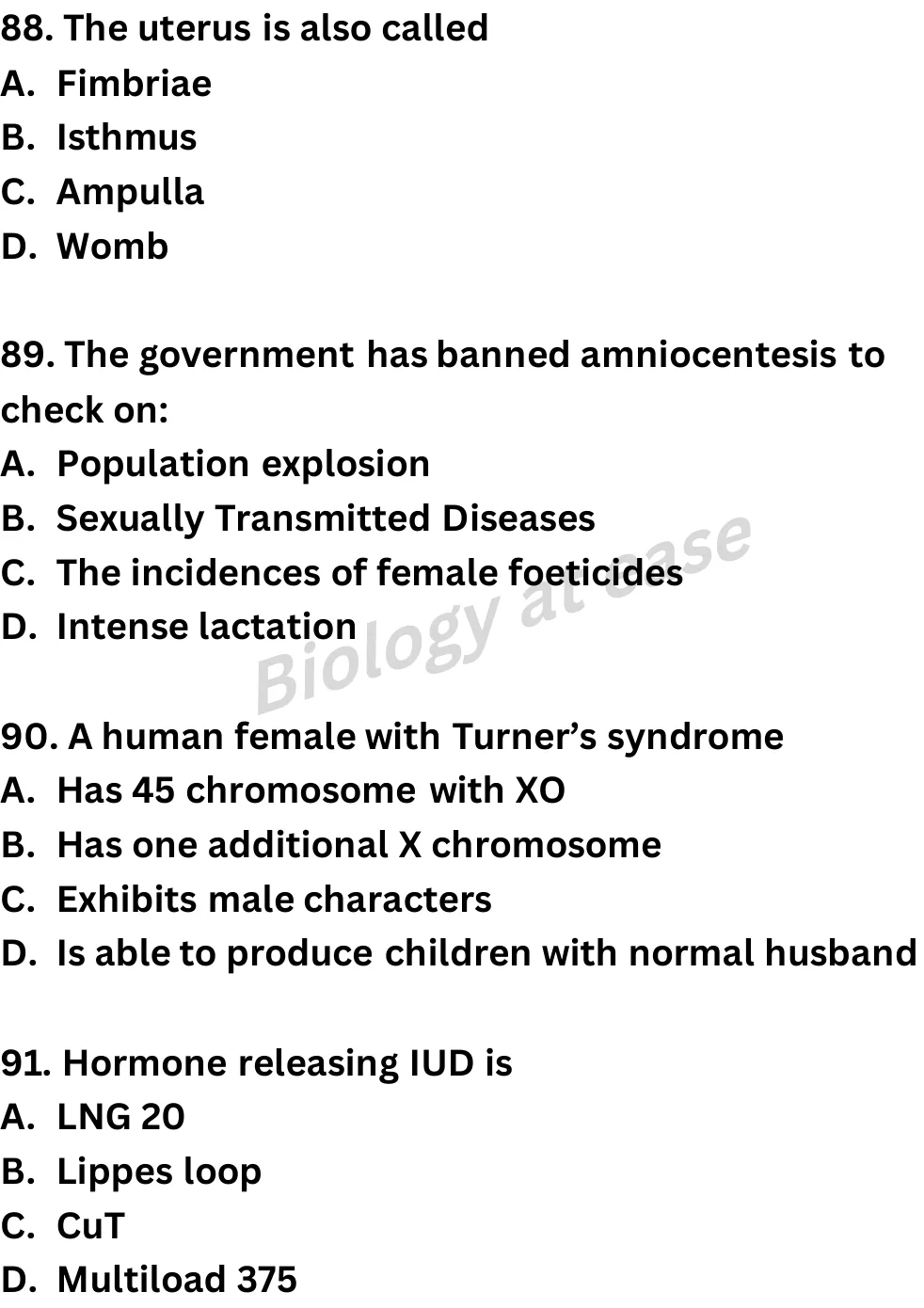 NEET Biology Full Mock 5 question sheet image 33