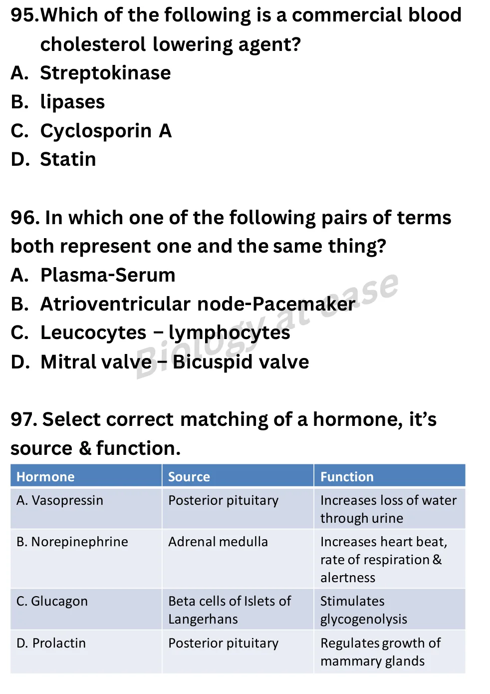 NEET Biology Full Mock 5 question sheet image 35