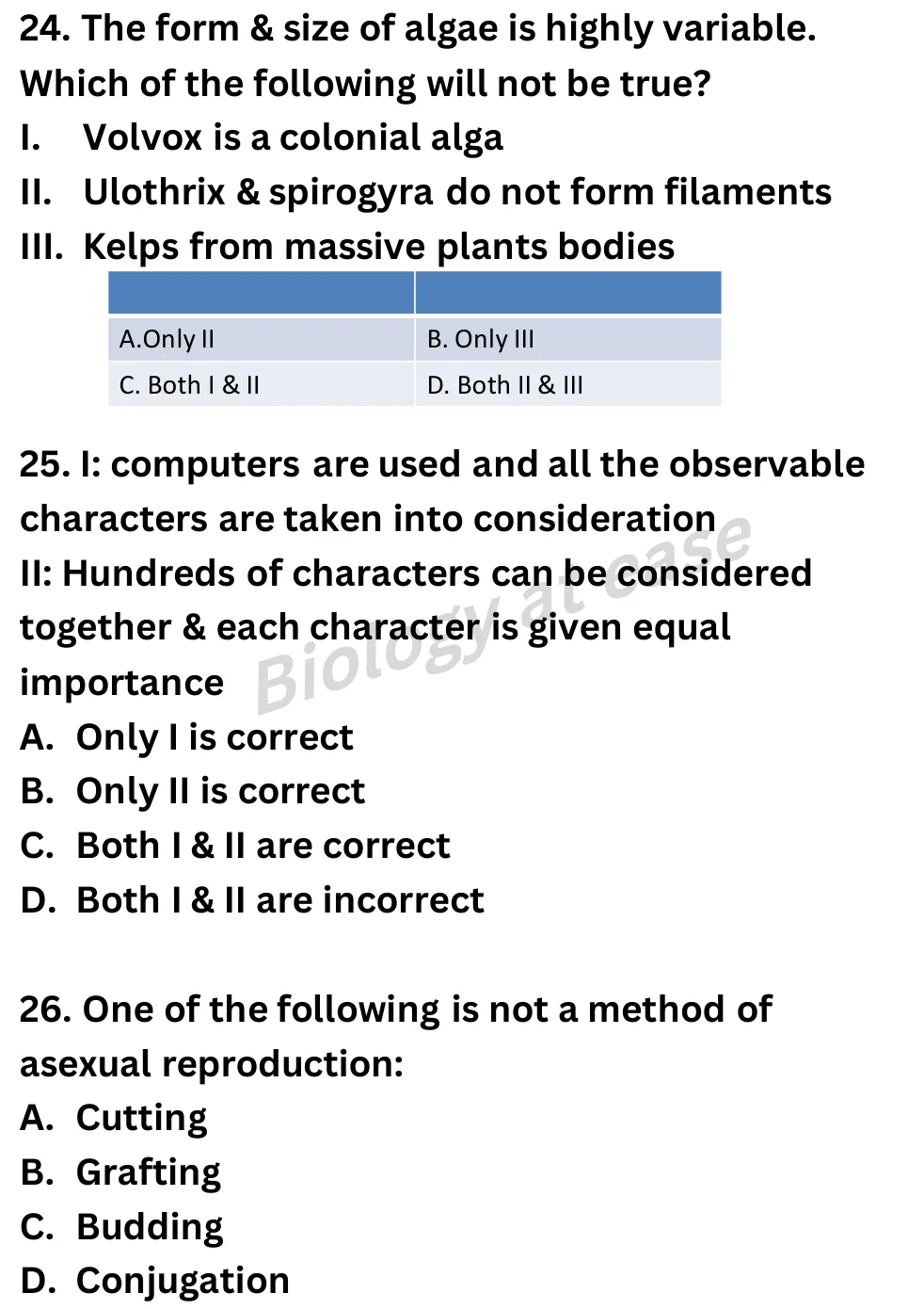 NEET Biology Full Mock 6 question sheet image 10