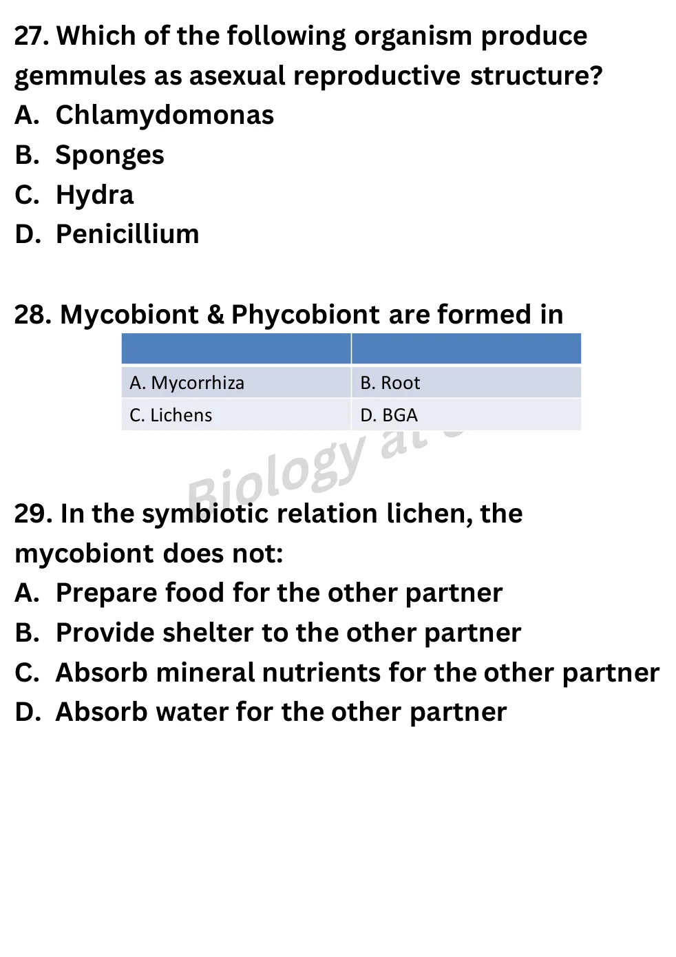 NEET Biology Full Mock 6 question sheet image 11