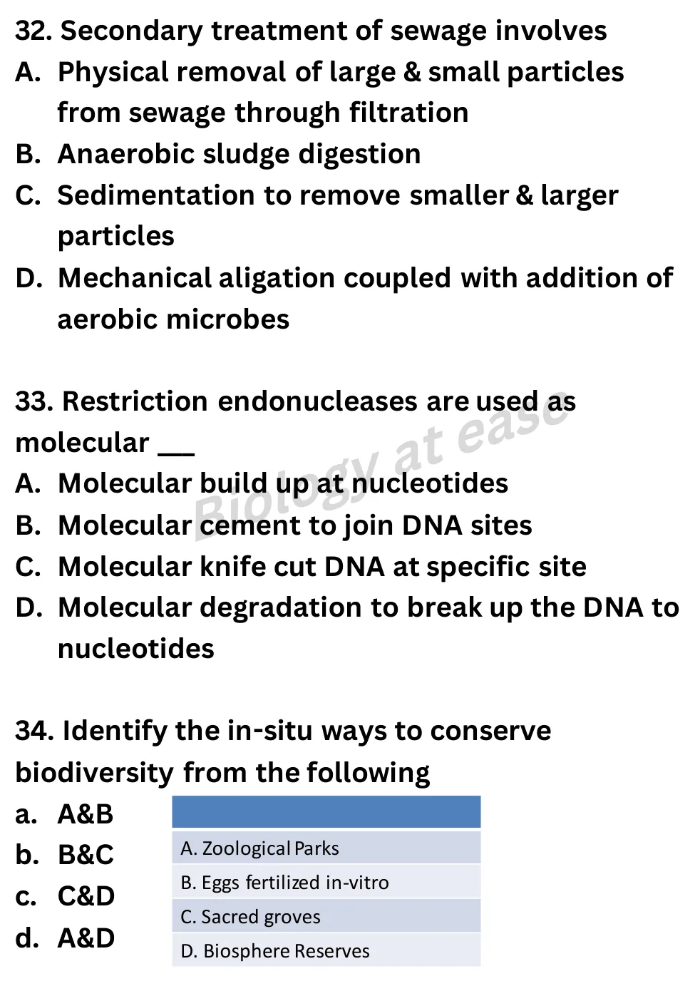 NEET Biology Full Mock 6 question sheet image 13