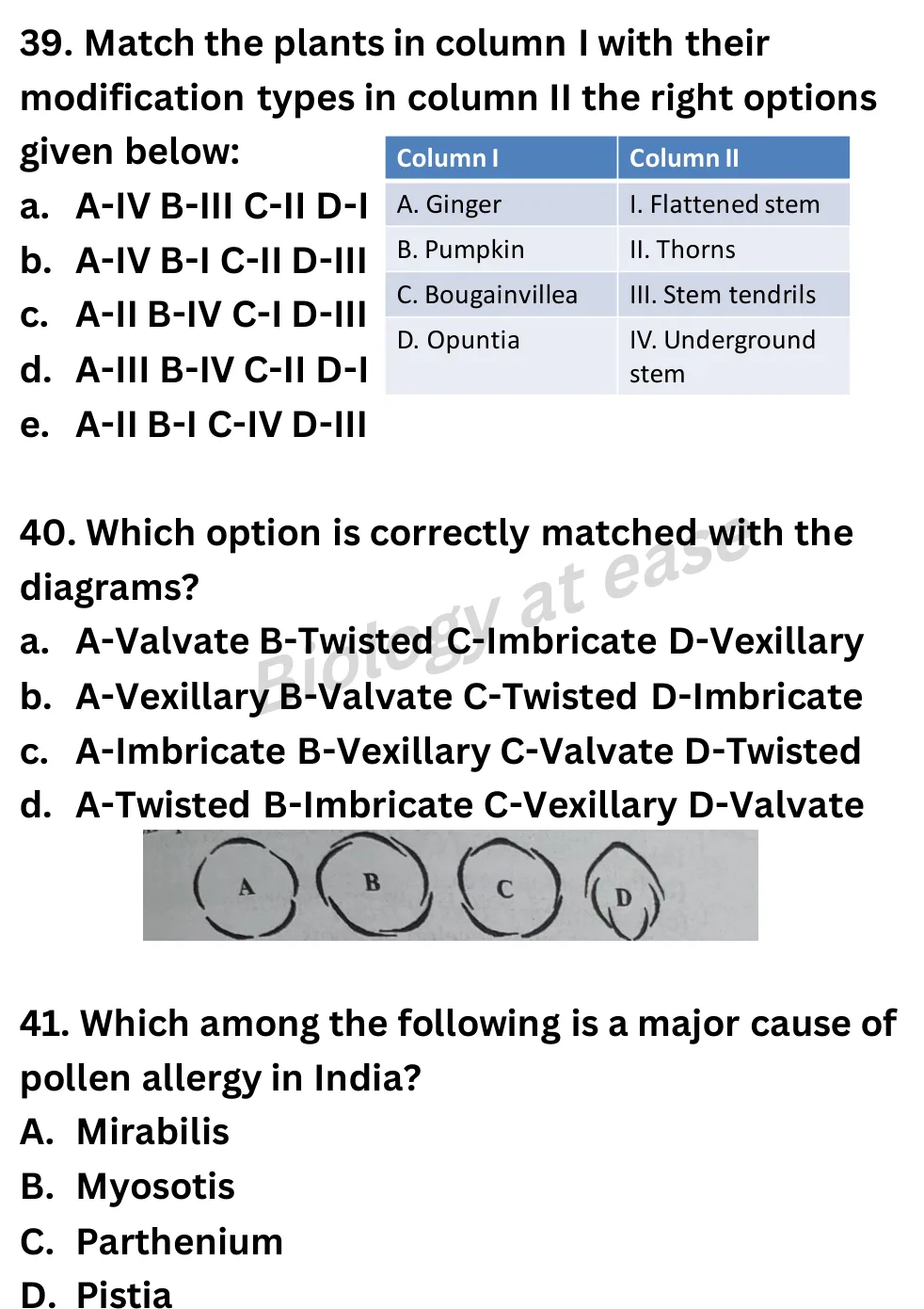 NEET Biology Full Mock 6 question sheet image 16