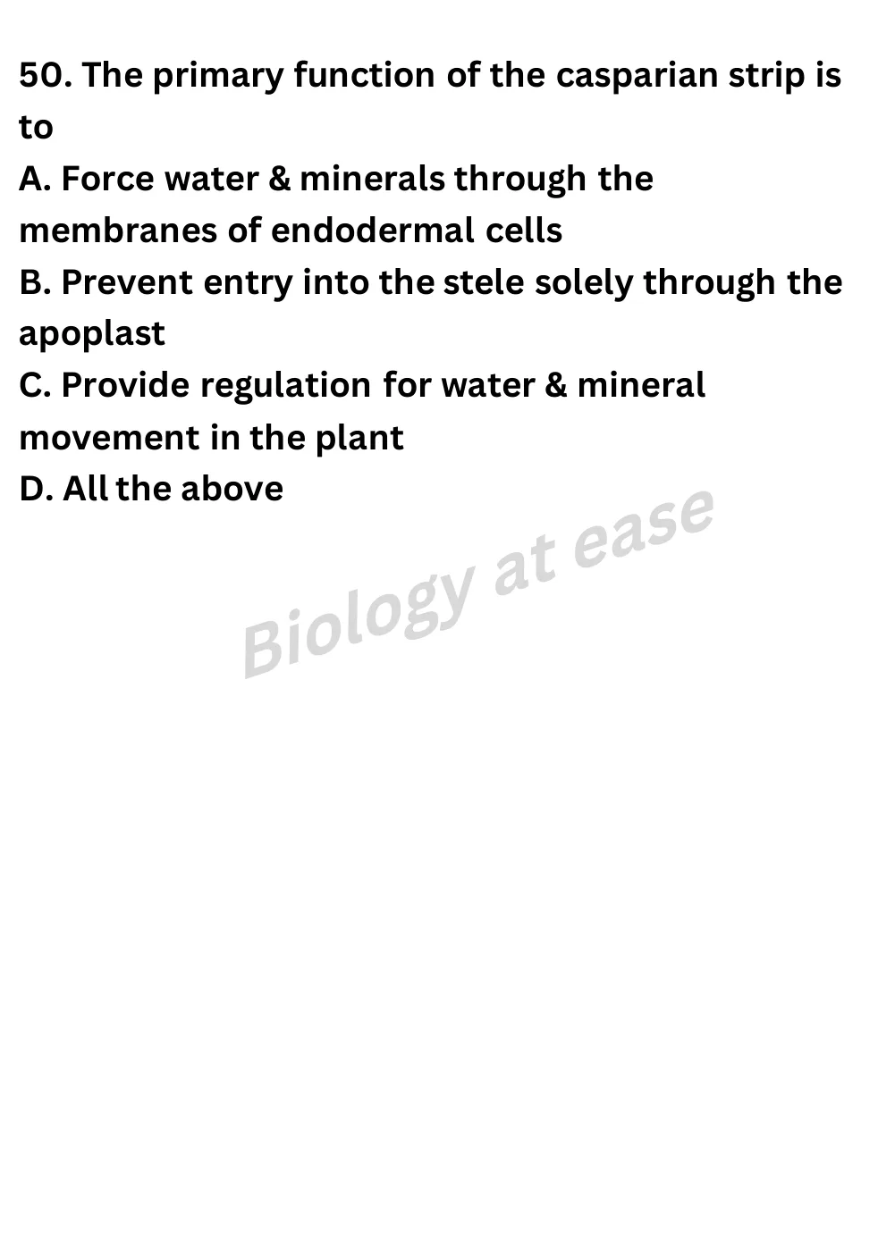NEET Biology Full Mock 6 question sheet image 20