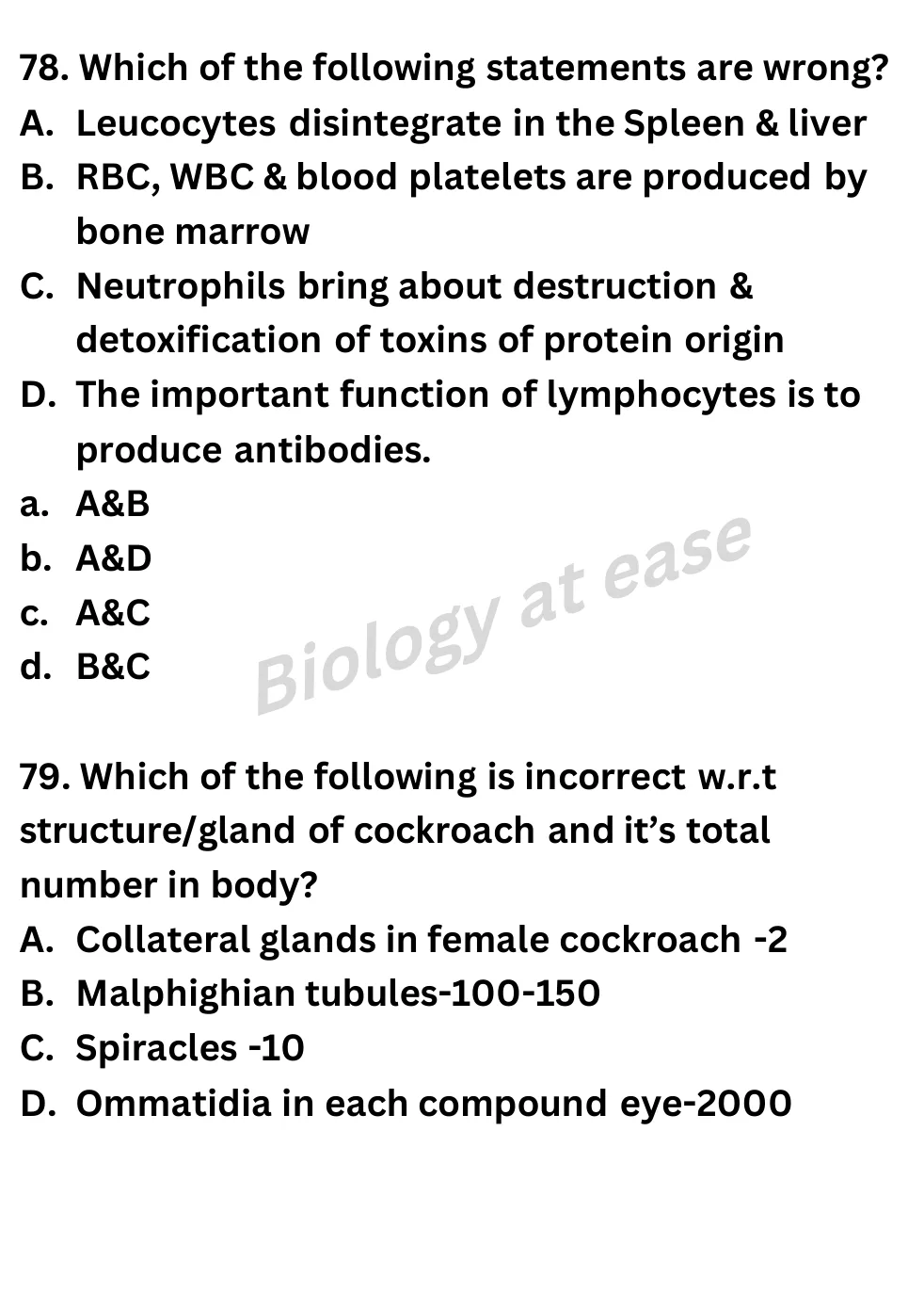 NEET Biology Full Mock 6 question sheet image 30