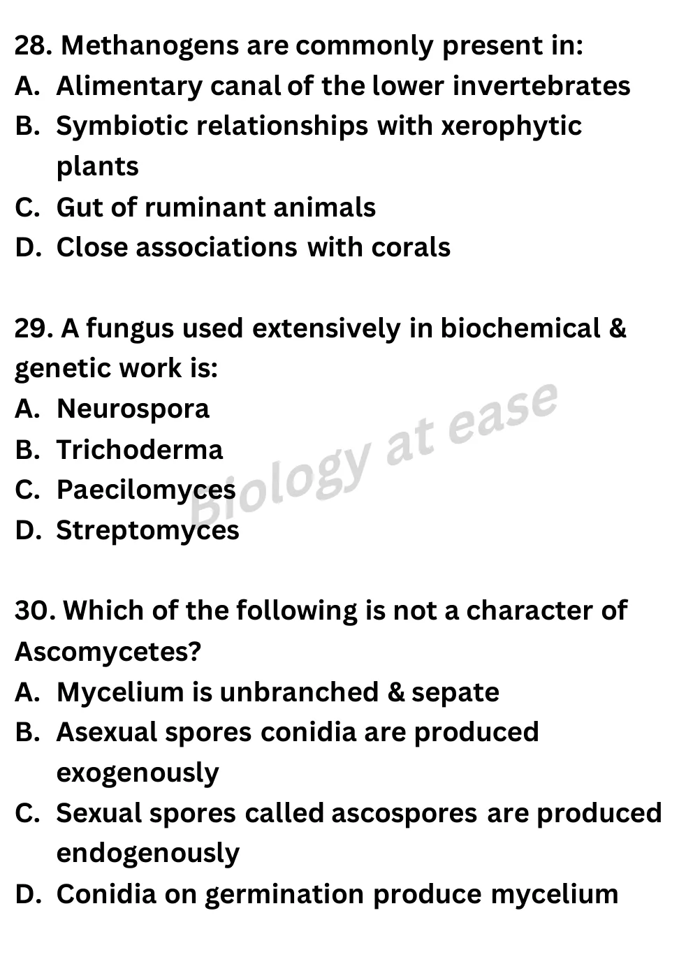 NEET Biology Full Mock 7 question sheet image 11