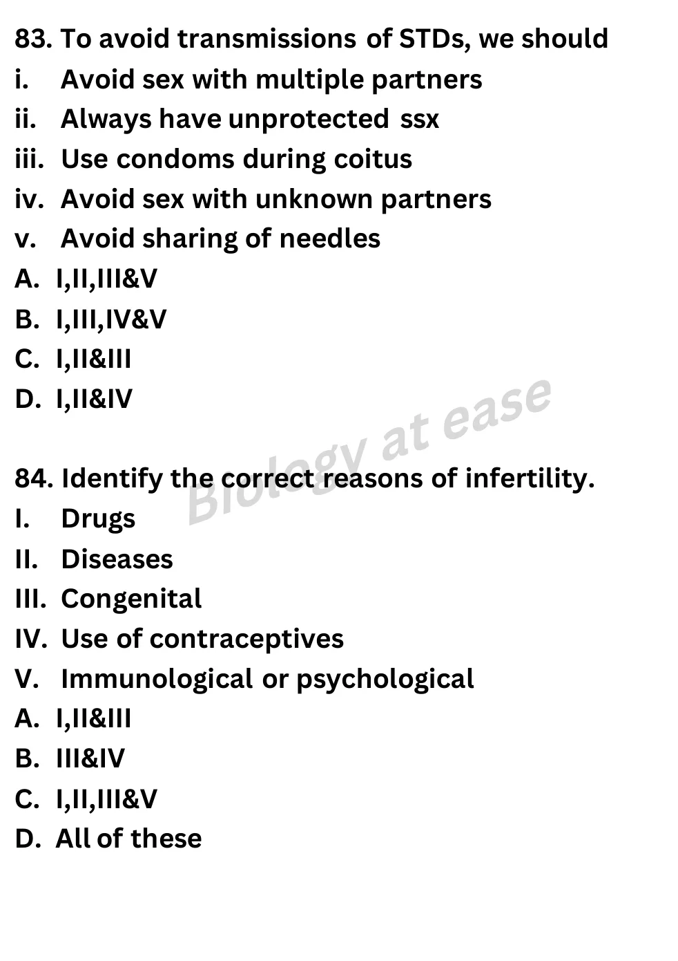 NEET Biology Full Mock 7 question sheet image 32