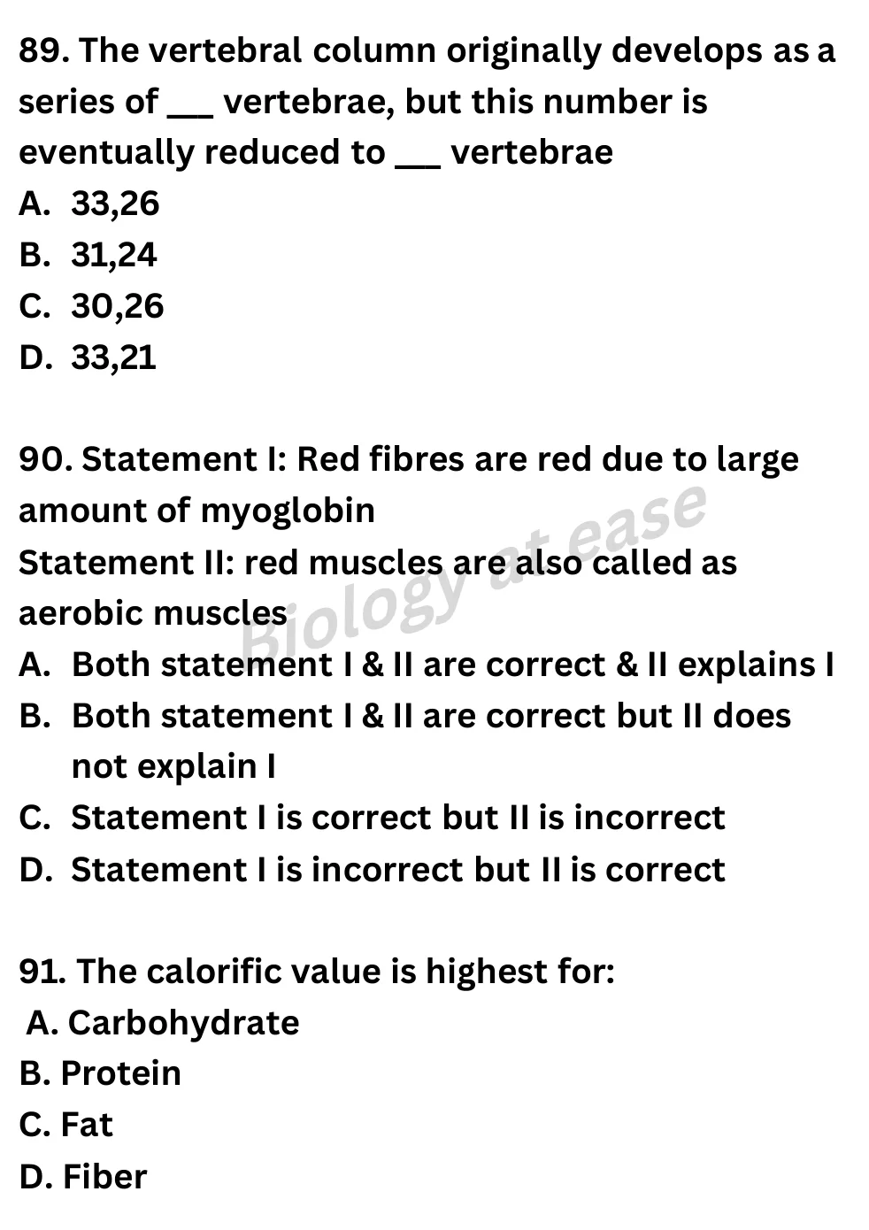 NEET Biology Full Mock 7 question sheet image 35