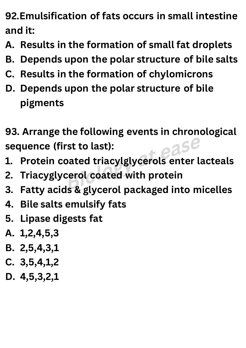 NEET Biology Full Mock 7 question sheet image 36