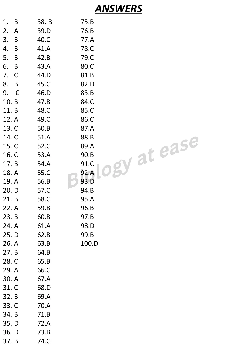 NEET Biology Full Mock 7 question sheet image 40