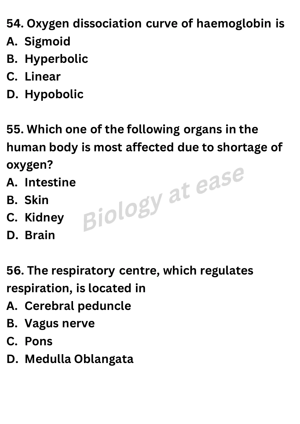 NEET Biology Full Mock 8 question sheet image 21