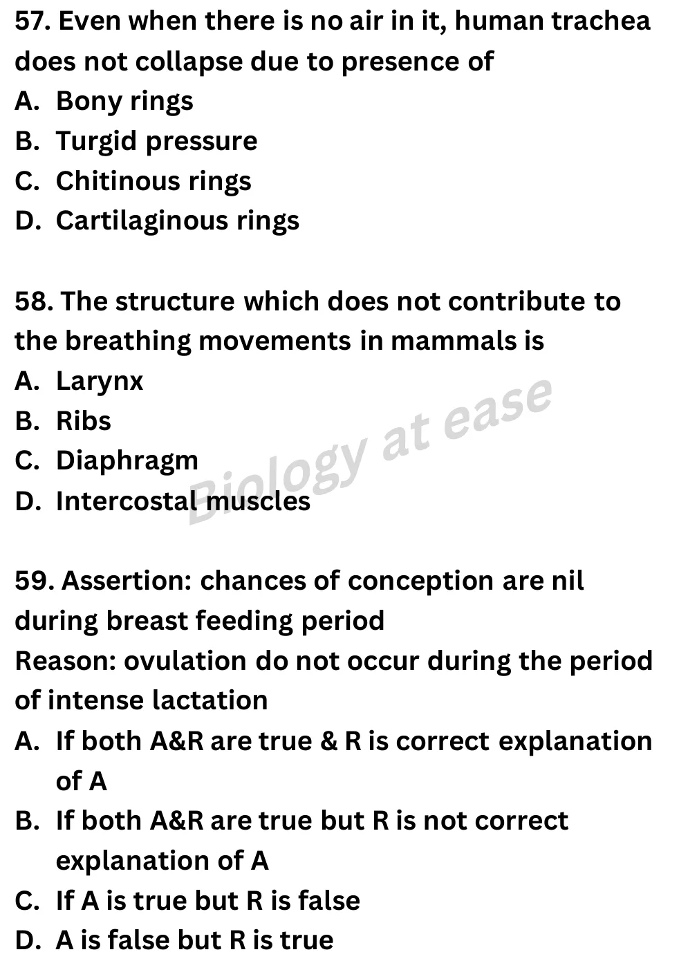 NEET Biology Full Mock 8 question sheet image 22