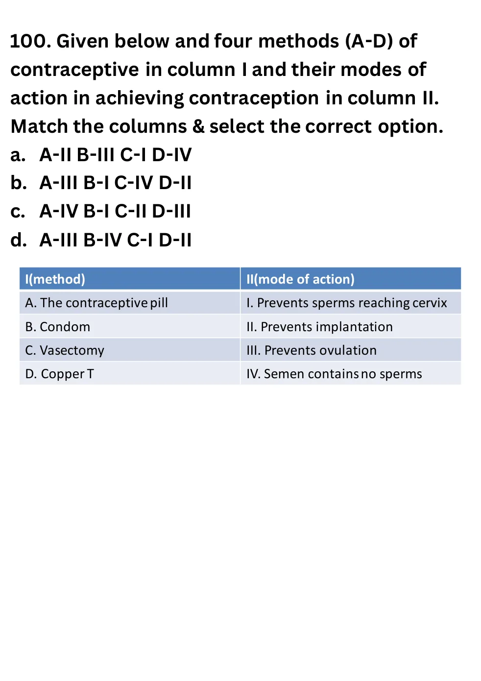 NEET Biology Full Mock 8 question sheet image 37